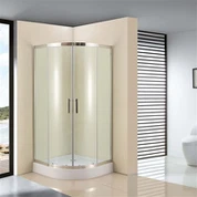 900 X 900 Quadrant Shower Enclosure Nrog Hinged Qhov Rooj